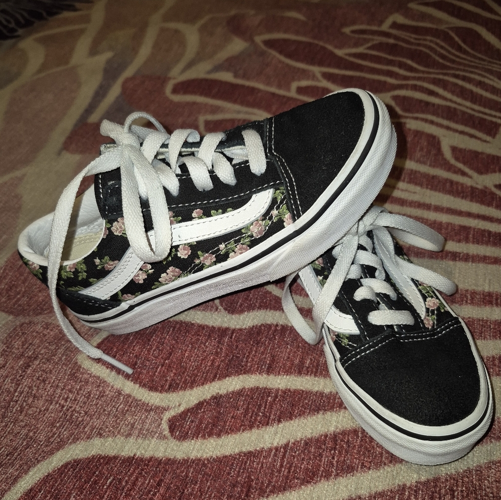 Vans Black and White Classic Sneakers